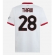 AC Milan Malick Thiaw #28 Vieraspaita 2024-25 Lyhythihainen