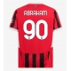 AC Milan Tammy Abraham #90 Kotipaita 2024-25 Lyhythihainen