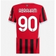 AC Milan Tammy Abraham #90 Kotipaita Naisten 2024-25 Lyhythihainen