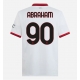 AC Milan Tammy Abraham #90 Vieraspaita 2024-25 Lyhythihainen