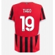 AC Milan Theo Hernandez #19 Kotipaita 2024-25 Lyhythihainen