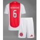 Ajax Jordan Henderson #6 Kotipaita Lapsille 2024-25 Lyhythihainen (+ Lyhyet housut)