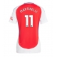 Arsenal Gabriel Martinelli #11 Kotipaita Naisten 2024-25 Lyhythihainen