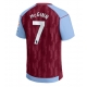 Aston Villa John McGinn #7 Kotipaita 2023-24 Lyhythihainen