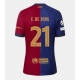 Barcelona Frenkie de Jong #21 Kotipaita 2024-25 Lyhythihainen