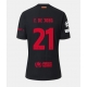 Barcelona Frenkie de Jong #21 Vieraspaita 2024-25 Lyhythihainen