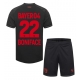 Bayer Leverkusen Victor Boniface #22 Kotipaita Lapsille 2023-24 Lyhythihainen (+ Lyhyet housut)