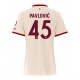 Bayern Munich Aleksandar Pavlovic #45 Kolmaspaita Naisten 2024-25 Lyhythihainen