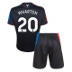 Crystal Palace Adam Wharton #20 Kolmaspaita Lapsille 2024-25 Lyhythihainen (+ Lyhyet housut)