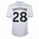 Crystal Palace Cheick Doucoure #28 Vieraspaita 2023-24 Lyhythihainen