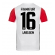 Eintracht Frankfurt Hugo Larsson #16 Kotipaita 2024-25 Lyhythihainen