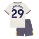 Everton Jesper Lindstrom #29 Kolmaspaita Lapsille 2024-25 Lyhythihainen (+ Lyhyet housut)