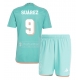 Inter Miami Luis Suarez #9 Kolmaspaita Lapsille 2024-25 Lyhythihainen (+ Lyhyet housut)