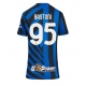 Inter Milan Alessandro Bastoni #95 Kotipaita Naisten 2024-25 Lyhythihainen