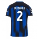 Inter Milan Denzel Dumfries #2 Kotipaita 2023-24 Lyhythihainen