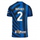 Inter Milan Denzel Dumfries #2 Kotipaita 2024-25 Lyhythihainen