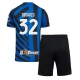 Inter Milan Federico Dimarco #32 Kotipaita Lapsille 2024-25 Lyhythihainen (+ Lyhyet housut)