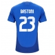 Italia Alessandro Bastoni #23 Kotipaita EM-Kisat 2024 Lyhythihainen