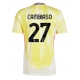 Juventus Andrea Cambiaso #27 Vieraspaita 2024-25 Lyhythihainen