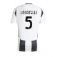 Juventus Manuel Locatelli #5 Kotipaita 2024-25 Lyhythihainen