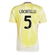 Juventus Manuel Locatelli #5 Vieraspaita 2024-25 Lyhythihainen