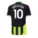 Manchester City Jack Grealish #10 Vieraspaita 2024-25 Lyhythihainen