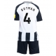 Newcastle United Sven Botman #4 Kotipaita Lapsille 2024-25 Lyhythihainen (+ Lyhyet housut)