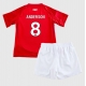 Nottingham Forest Elliot Anderson #8 Kotipaita Lapsille 2024-25 Lyhythihainen (+ Lyhyet housut)