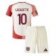 Olympique Lyonnais Alexandre Lacazette #10 Kolmaspaita Lapsille 2024-25 Lyhythihainen (+ Lyhyet housut)