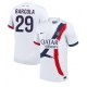 Paris Saint-Germain Bradley Barcola #29 Vieraspaita 2024-25 Lyhythihainen