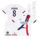 Paris Saint-Germain Fabian Ruiz #8 Vieraspaita Lapsille 2024-25 Lyhythihainen (+ Lyhyet housut)