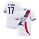 Paris Saint-Germain Vitinha #17 Vieraspaita 2024-25 Lyhythihainen