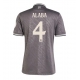 Real Madrid David Alaba #4 Kolmaspaita 2024-25 Lyhythihainen