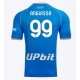 SSC Napoli Frank Anguissa #99 Kotipaita 2023-24 Lyhythihainen