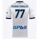 SSC Napoli Khvicha Kvaratskhelia #77 Vieraspaita 2023-24 Lyhythihainen