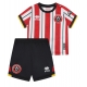 Sheffield United Kotipaita Lapsille 2024-25 Lyhythihainen (+ Lyhyet housut)