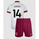 West Ham United Mohammed Kudus #14 Kolmaspaita Lapsille 2024-25 Lyhythihainen (+ Lyhyet housut)