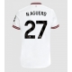 West Ham United Nayef Aguerd #27 Vieraspaita 2023-24 Lyhythihainen